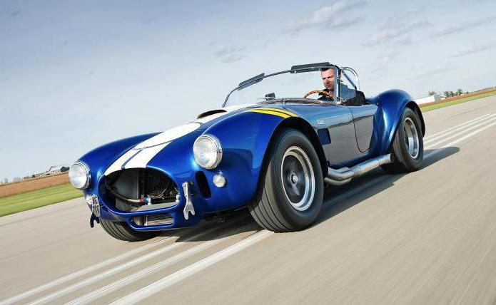 Voiture "Shelby Cobra"