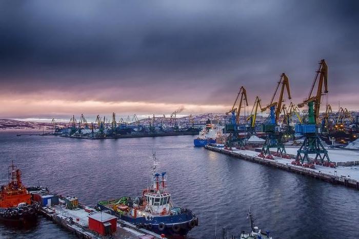 Port maritime commercial de Murmansk: histoire, description, photo