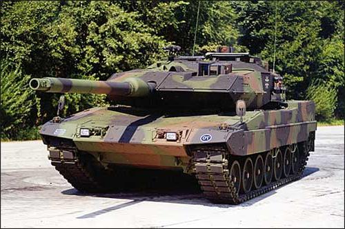 Tank Leopard allemand