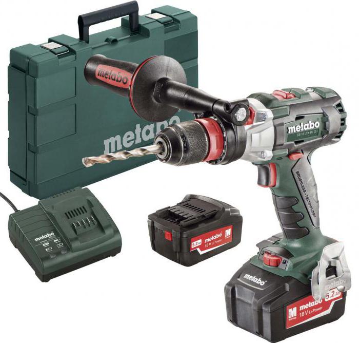 Perceuse rechargeable Metabo: revue de modèles, comparaison avec des analogues et revues