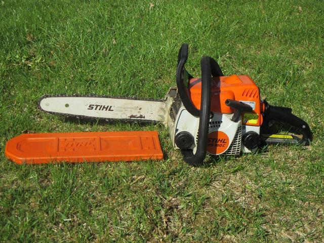 scie à chaîne stihl ms 180 réparation