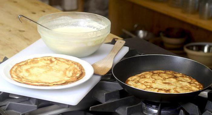 crêpes à la levure sans levure