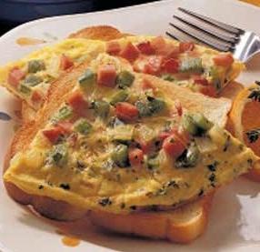 Sandwiches chauds pour le petit déjeuner, le déjeuner et le dîner