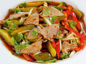 recette de salade de hussards au poulet