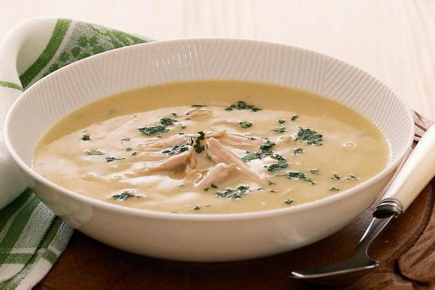 Comment faire de la soupe au fromage avec du poulet et des champignons?