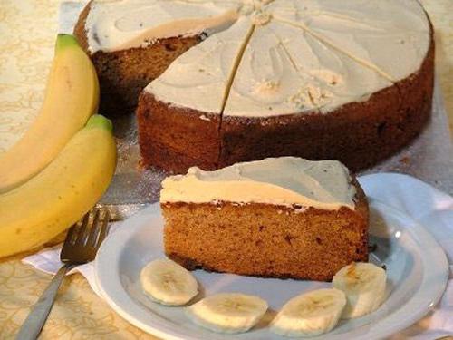 délicieux gâteau aux bananes