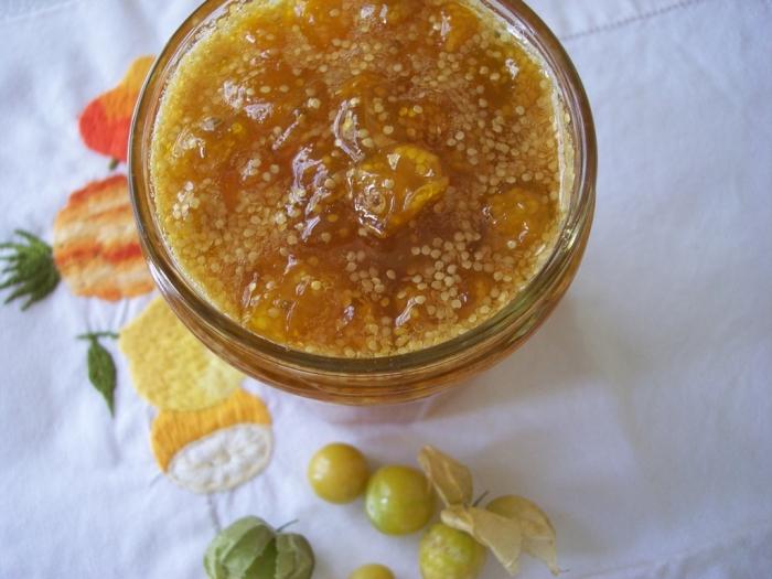 Comment faire cuire la confiture de la physalis?