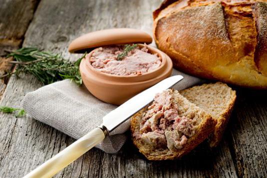 Pâté de foie de foie de porc: recette