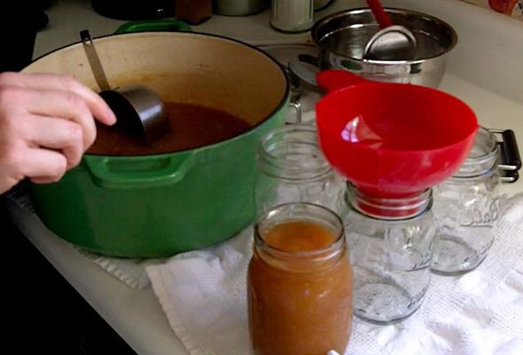 purée de pommes maison