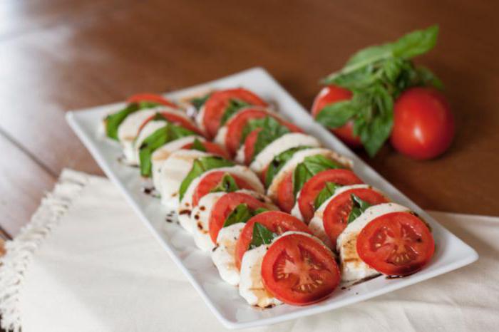 Recette de salade italienne caprese