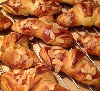 Bagels de pâte feuilletée - le goût de l'enfance