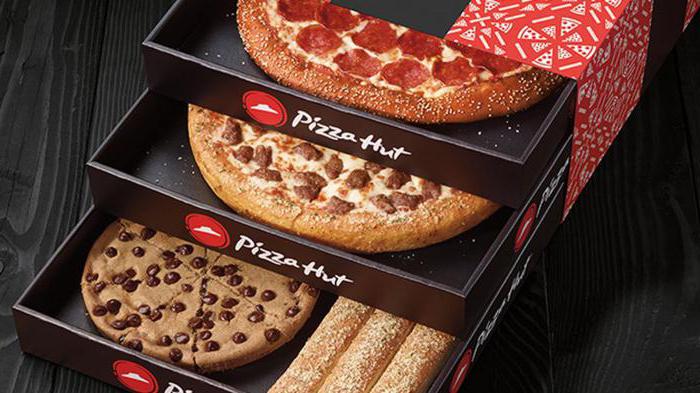 Menu Pizza Hut