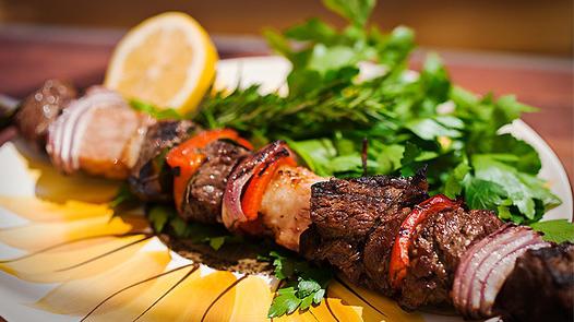 Shish kebabs: recette