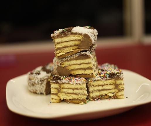 Délicieux et beau gâteau de caille 