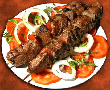 Une délicieuse recette de shish kebab de Turquie