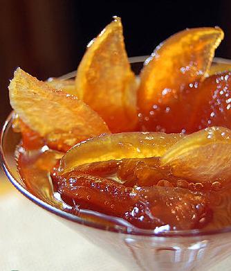 Confiture de pommes avec des oranges: recette pour les vacances de Noël