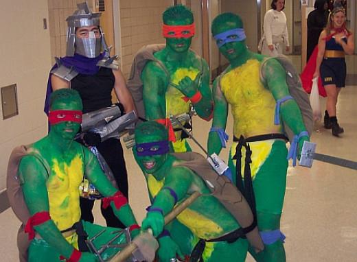 photo de costume de tortue ninja 