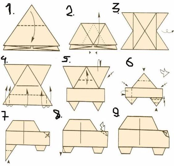 comment faire un papier à partir d'un papier avec vos propres mains origami