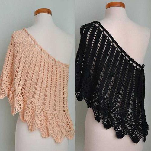  poncho crochet pour les débutants 