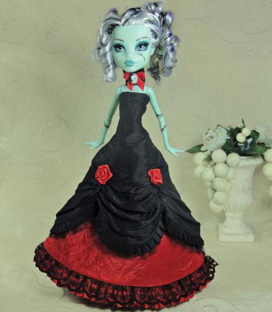 Vêtements pour poupées Monster High avec leurs propres mains (modèles)