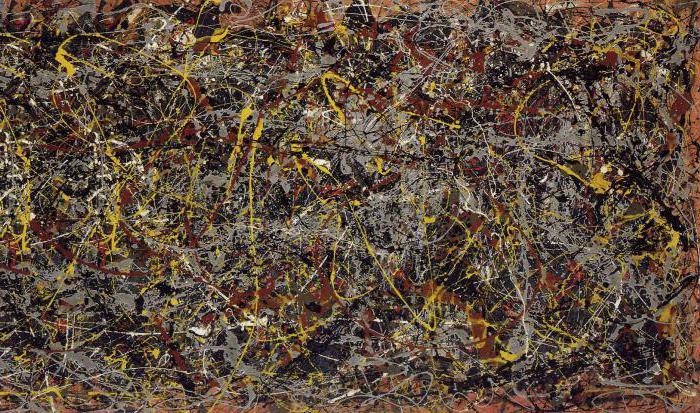 J. Pollock est un artiste, le fondateur de l'expressionnisme abstrait