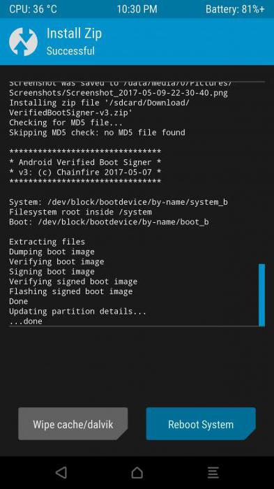 TWRP: installation, description, spécifications, instructions et références