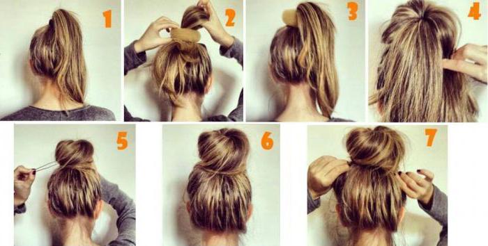 comment faire un chignon de vanille