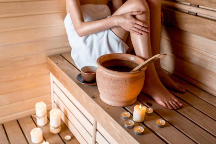 Masques et gommages pour sauna