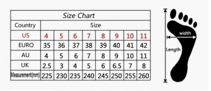 Comment déterminer la taille des chaussettes? Table pour t'aider