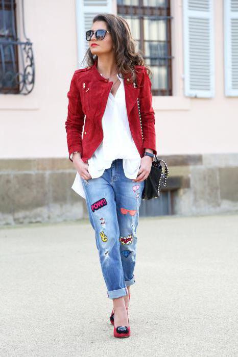 Veste rouge avec quoi porter