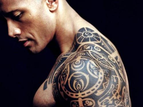 Johnson Dwayne Tatouage