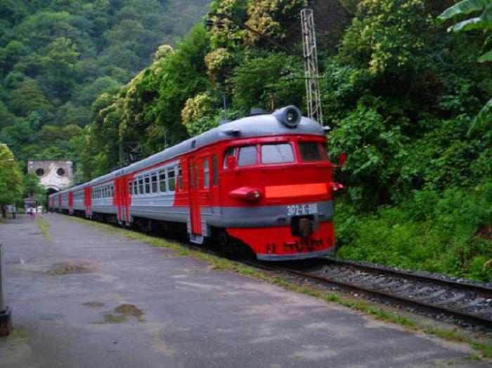 Adler Gagra pour monter dans le train