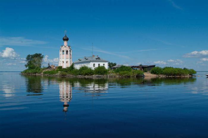 la profondeur du lac Kubensky