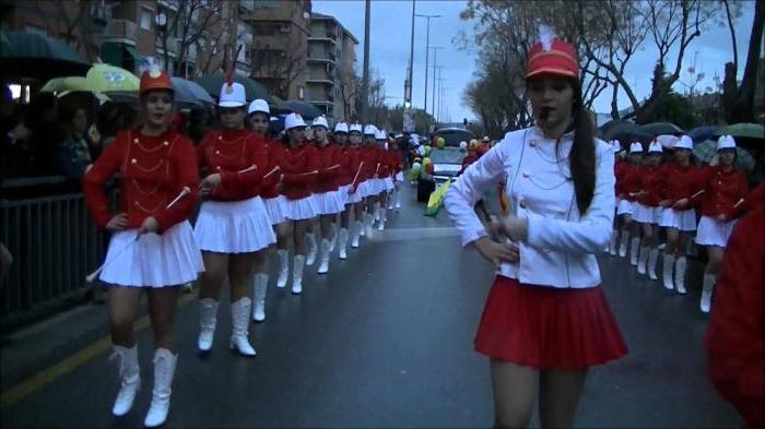 Les Majorettes sont ... Qu'est-ce qu'un major?