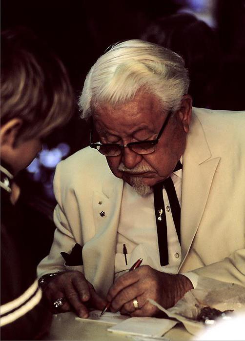 Colonel Sanders biographie