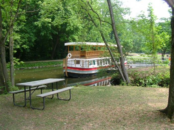 Le fleuve Potomac en Amérique du Nord (photo)