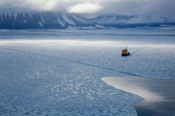 Le plus petit océan est l'Arctique