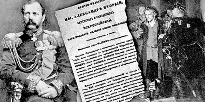 19 février 1861. Réforme paysanne en Russie. L'abolition du servage