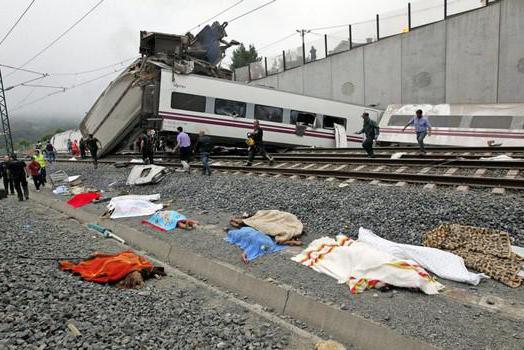 un accident ferroviaire majeur en Espagne