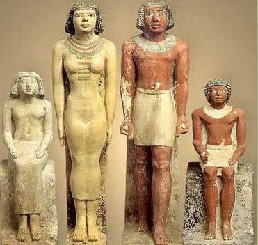 Vêtements et coiffures de l'Egypte ancienne