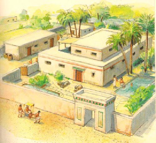 Habitations de l'Egypte ancienne des nobles