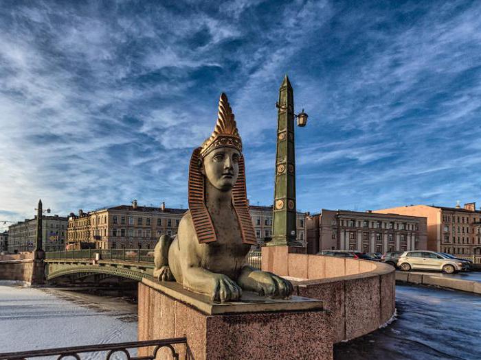 Pont égyptien à Saint-Pétersbourg comment y arriver