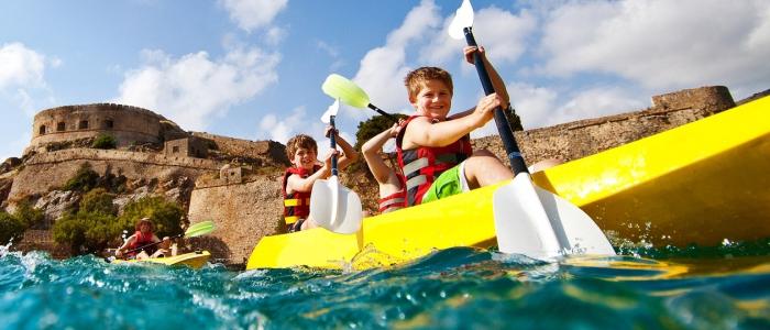 vacances en Grèce avec des critiques pour enfants