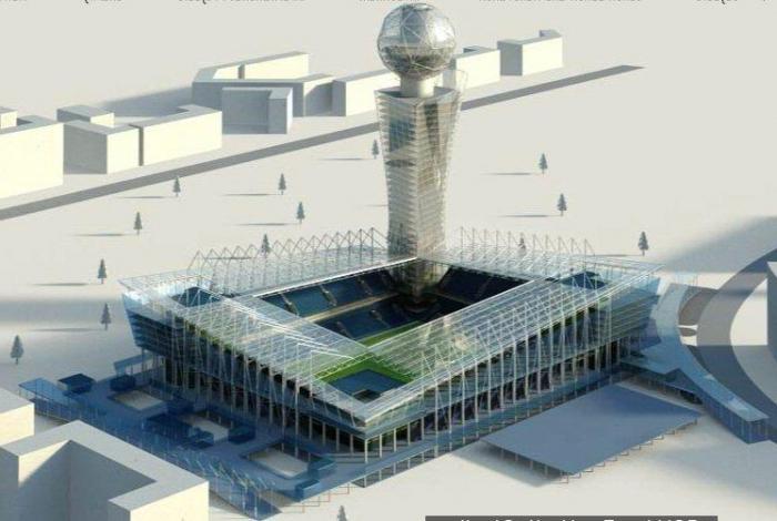 Stade CSKA dans le passé et dans le futur