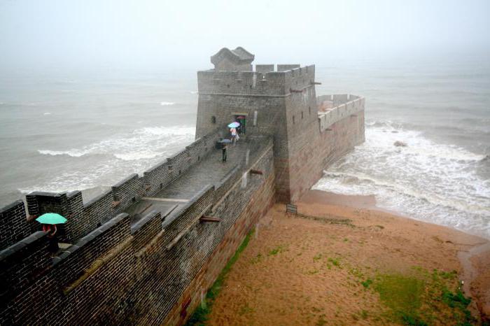 Grande Muraille de Chine: faits intéressants et histoire de l'érection