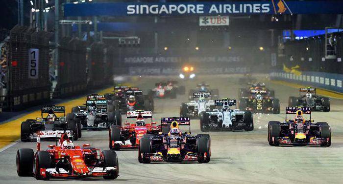 Grand prix de Singapour, Formule 1: piste et statistiques