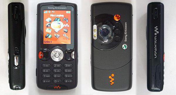 Téléphone portable Sony Ericsson W810I: spécifications et conseils de démontage