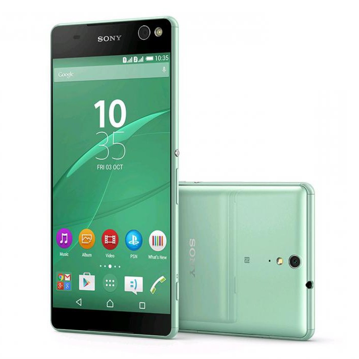 Sony Xperia C5 ultra double rétroaction honnête 